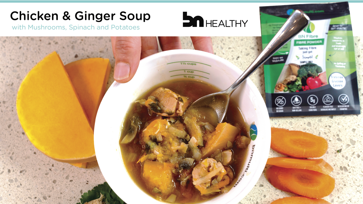 Chicken & Ginger Soup - BN Healthy