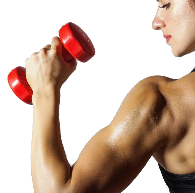Woman Lifting Dumbbell - BN Healthy