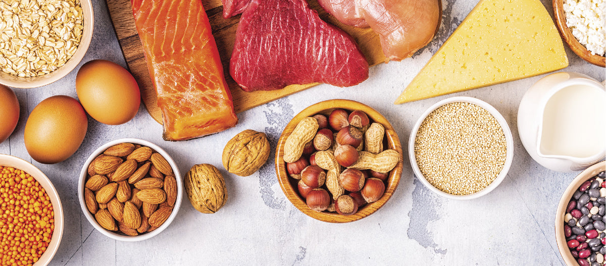 Protein Rich foods like nuts