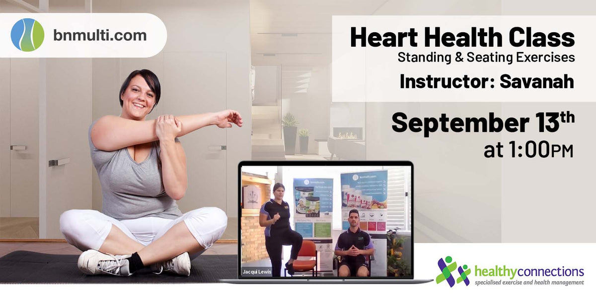 standing and seating exercises cardiovascular