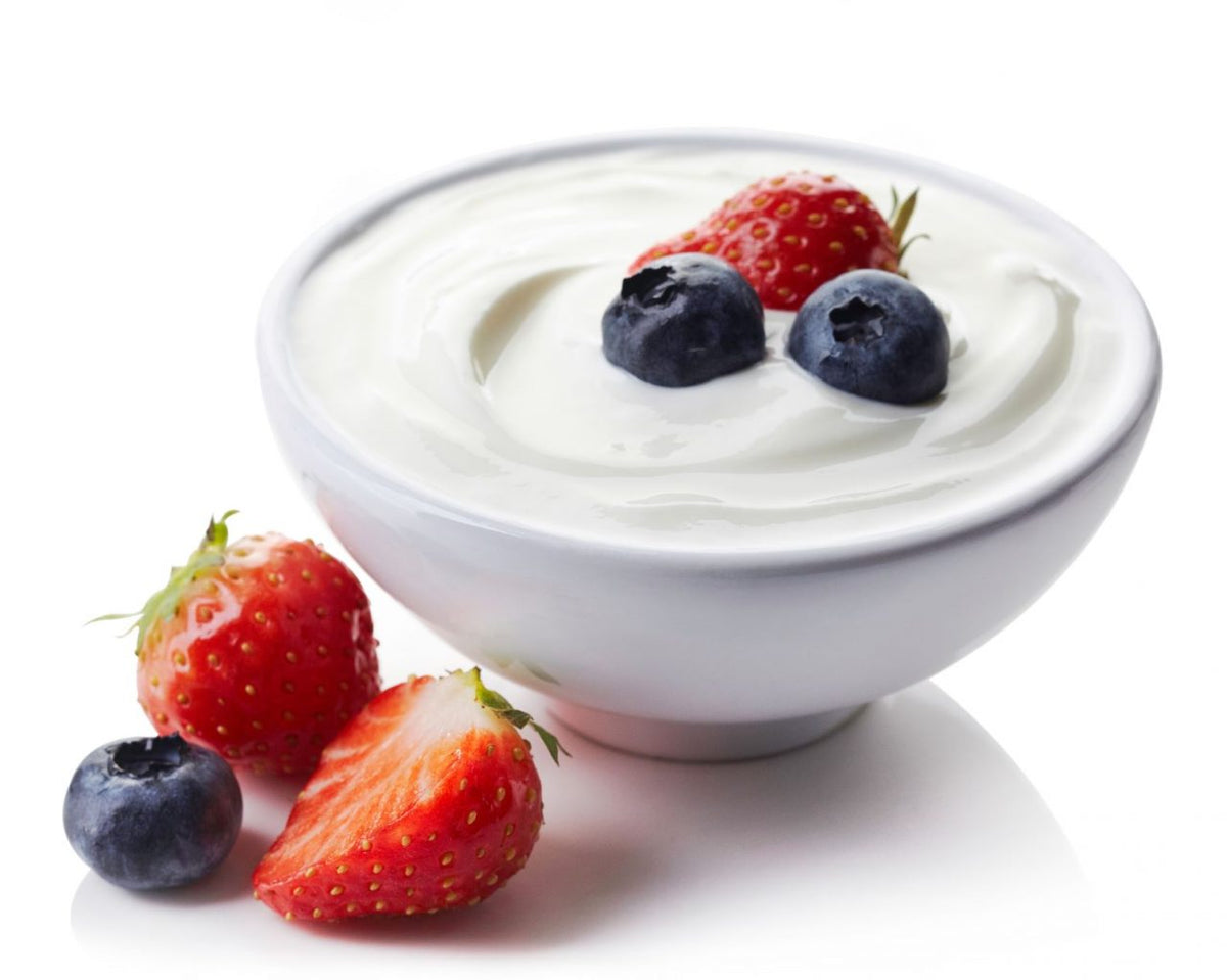 Yoghurt with Strawnerry Toppings- BN Healthy