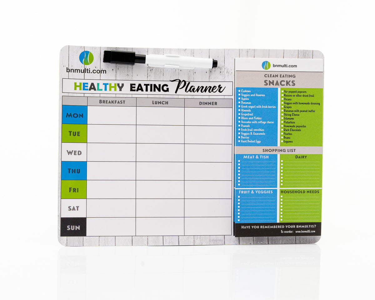 Healthy eating planner