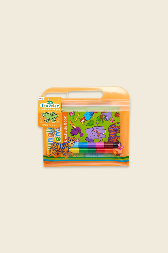 Mini Traveler Coloring & Activity Kit - Dinosaurs in Space