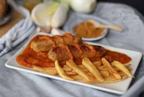 Currywurst, Deutschlands bekanntestes Gericht