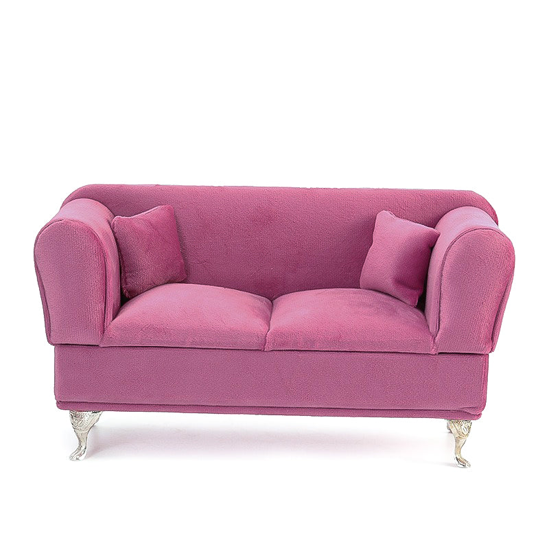 Boite à bijoux sofa création rose
