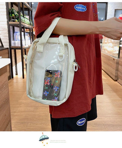 Cute White Plushie Bag For One Plushie – PLUSH SHOP