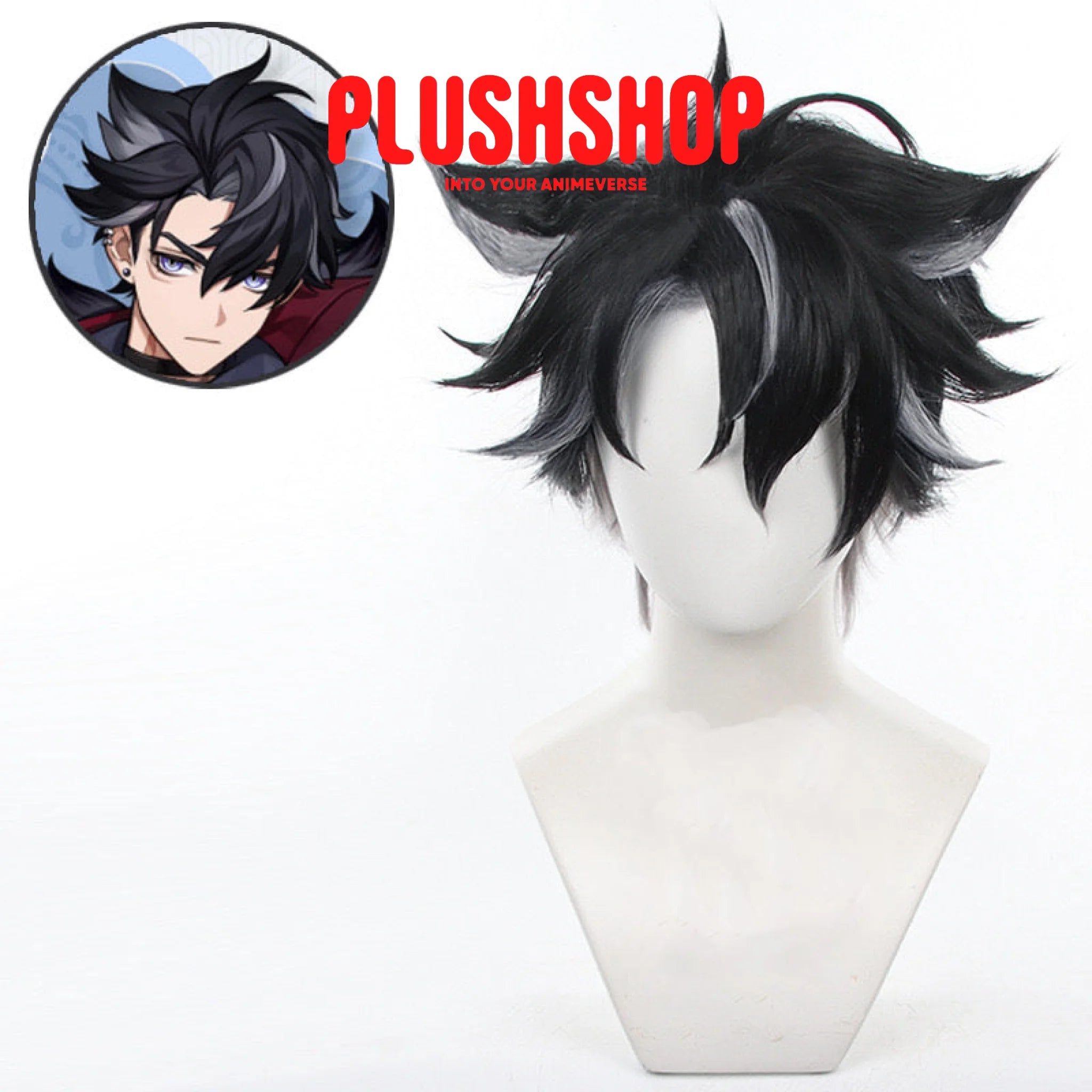 Genshin Impact Wriothesley Cosplay Outfit Clohes Wig