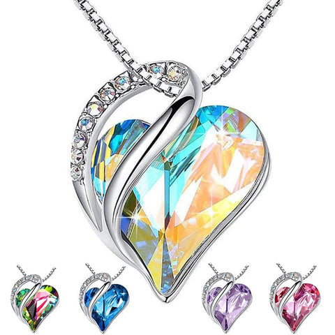 925 Silver Heart Shaped Necklace