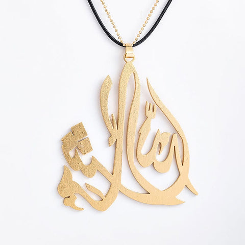 Big Ma Shaa Allah Pendant Necklaces