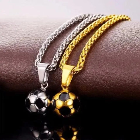 Stainless Steel World Cup Pendant