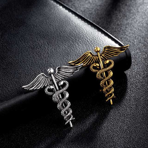 Vintage Angel Wings Brooch