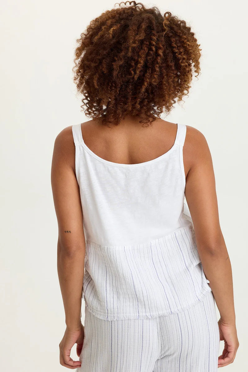 XCVI W Grethel Tank WHITE Dresses Lay flat and relax with