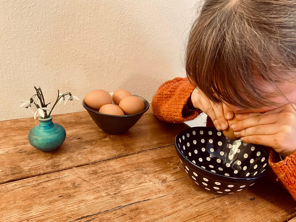 Egg blowing for Easter decorating | Conscious Craft