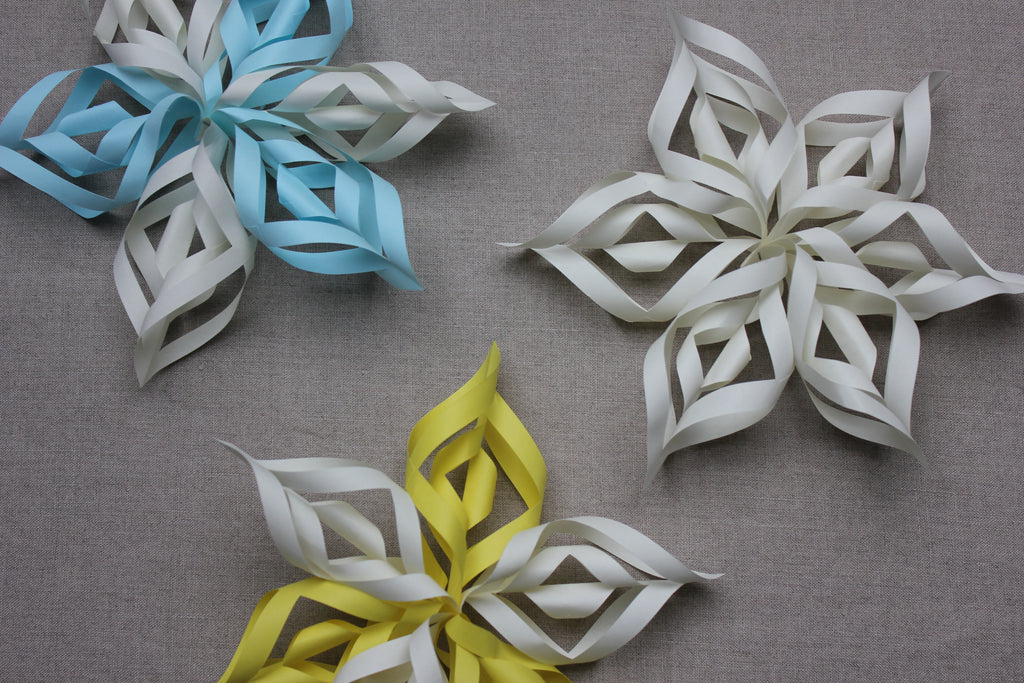 Swirly Snowflake Stars – Conscious Craft