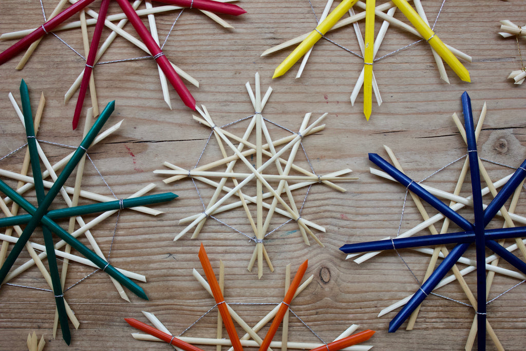 Craft Ideas for Kids  Straw Star Tutorial & Wreath – Conscious Craft