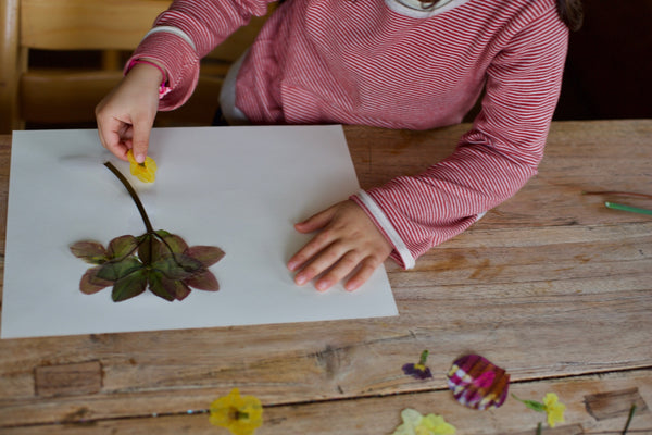Craft Ideas for Kids | Pressed flower Art | Conscious Craft