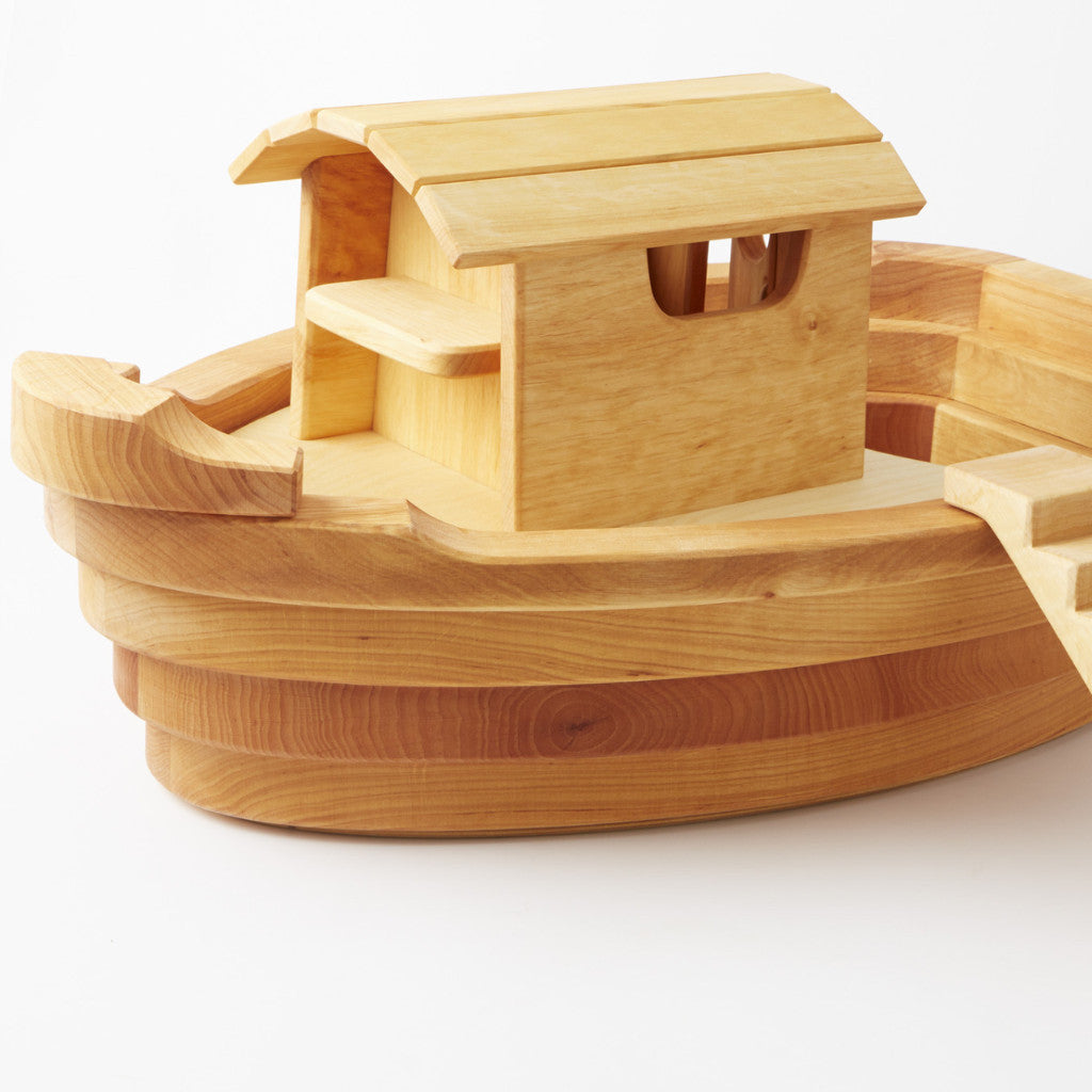 wooden noahs ark toy