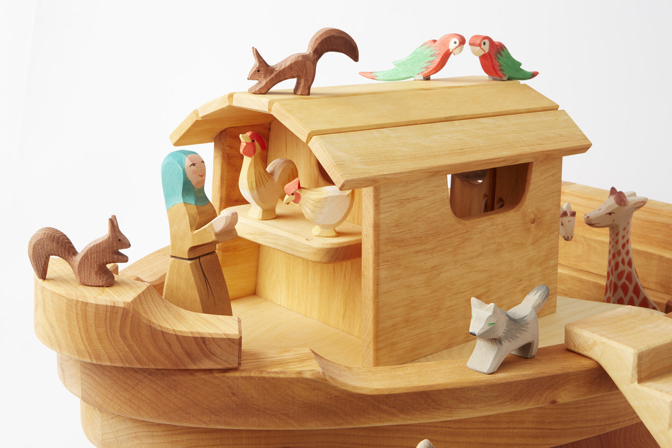 wooden noahs ark