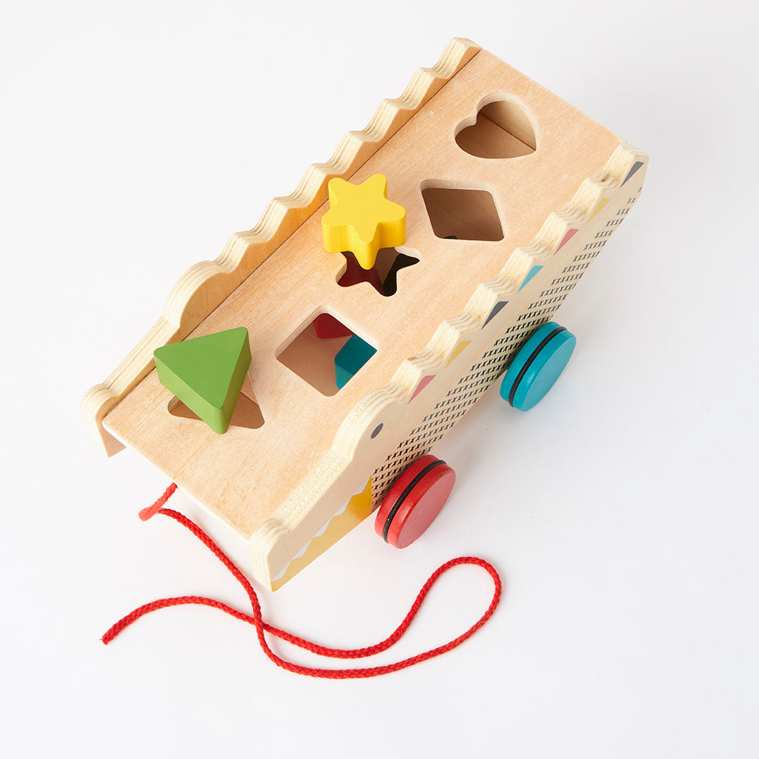 pull along shape sorter