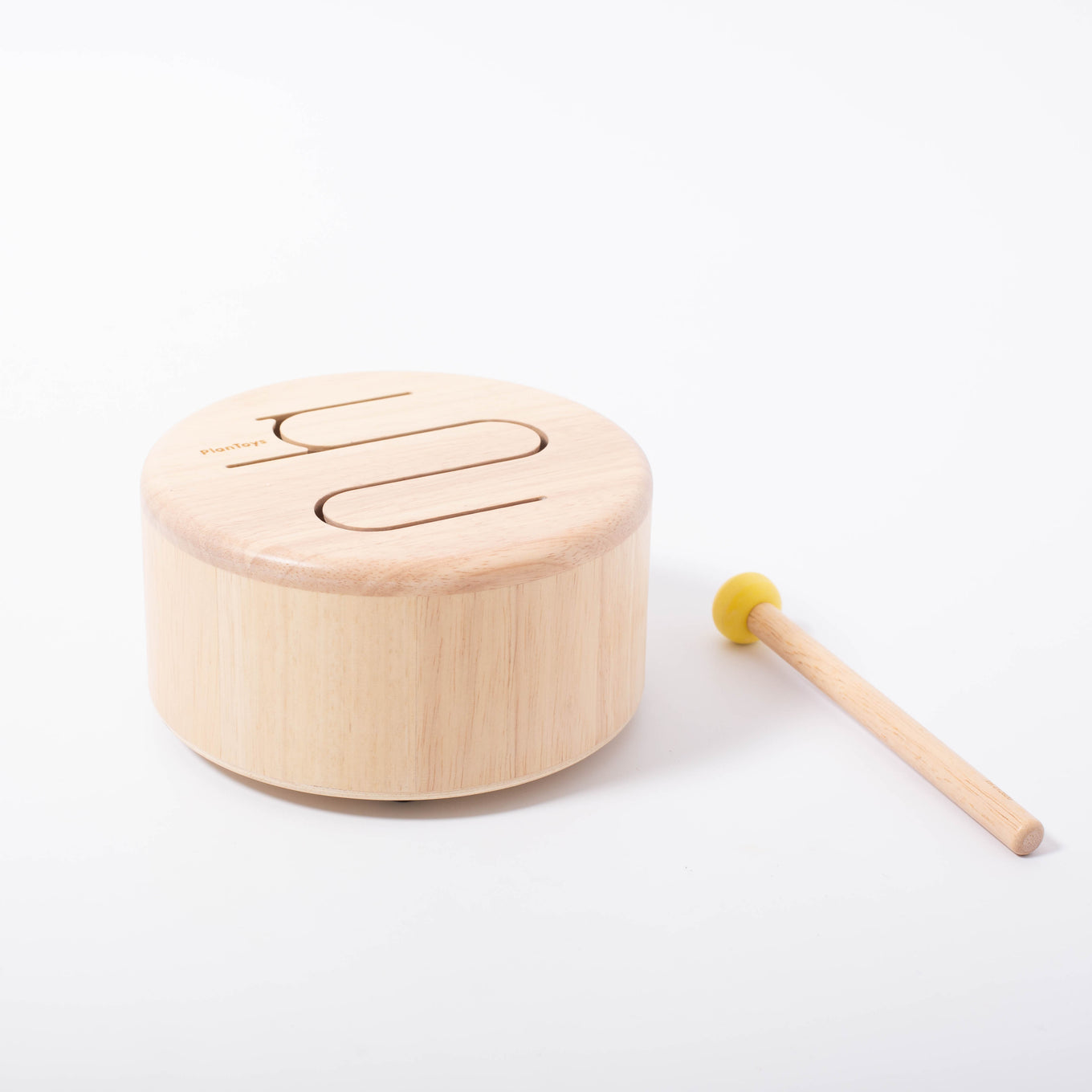 solid drum by plan toys