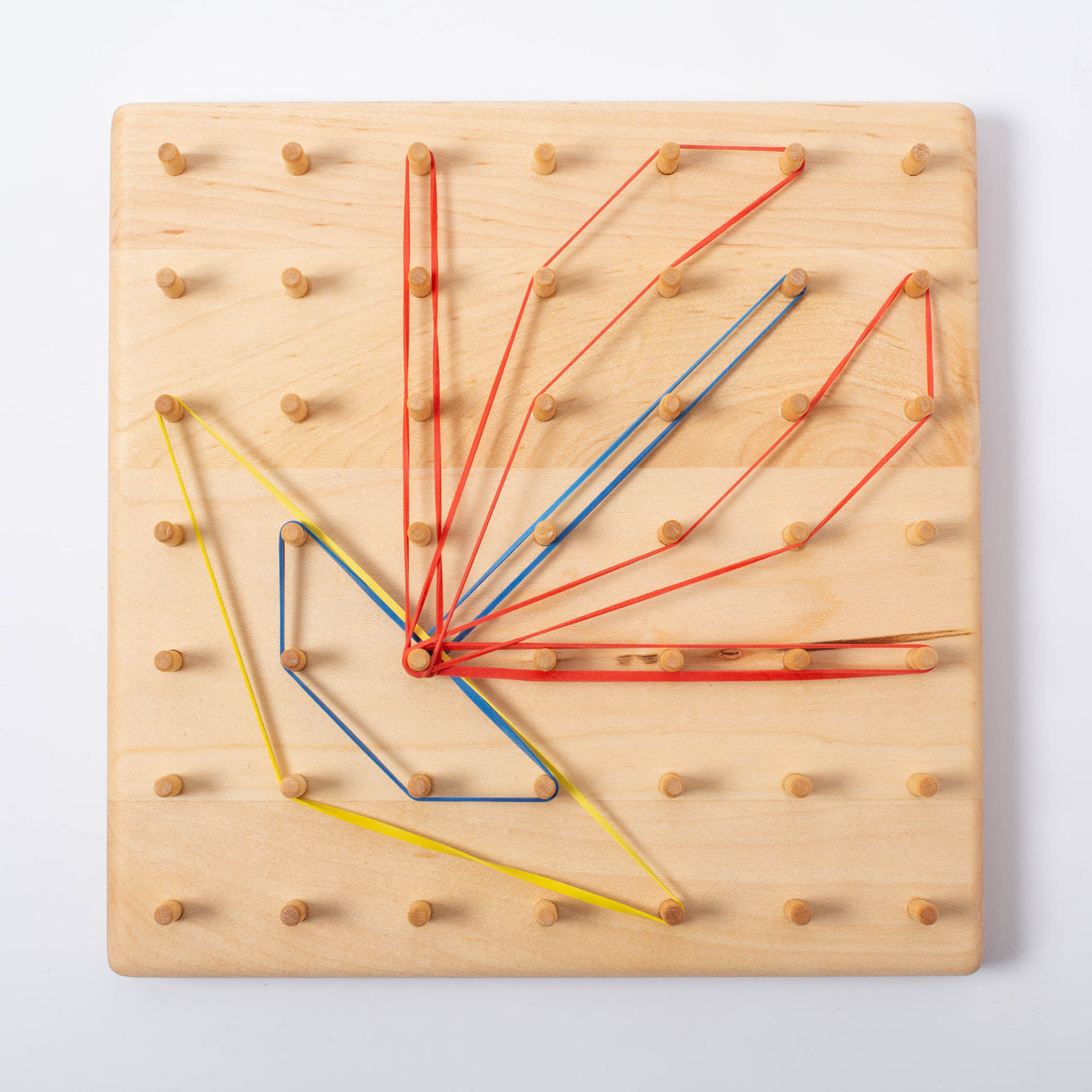 From Jennifer Maple 7 Peg Geoboard Conscious Craft