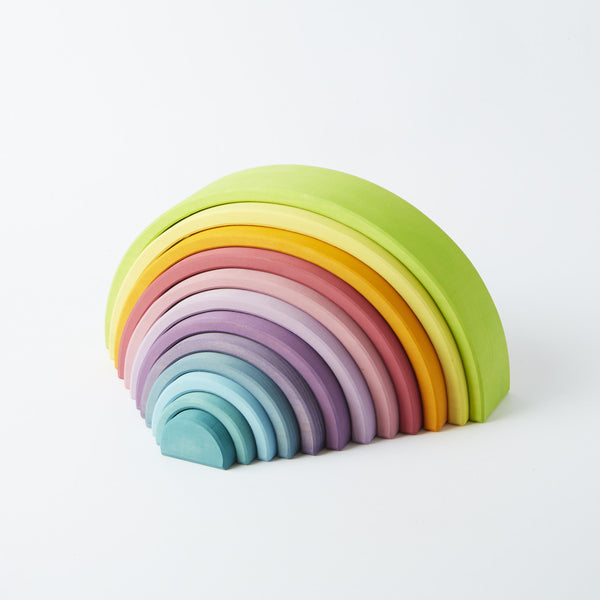 grimms 12 piece pastel rainbow