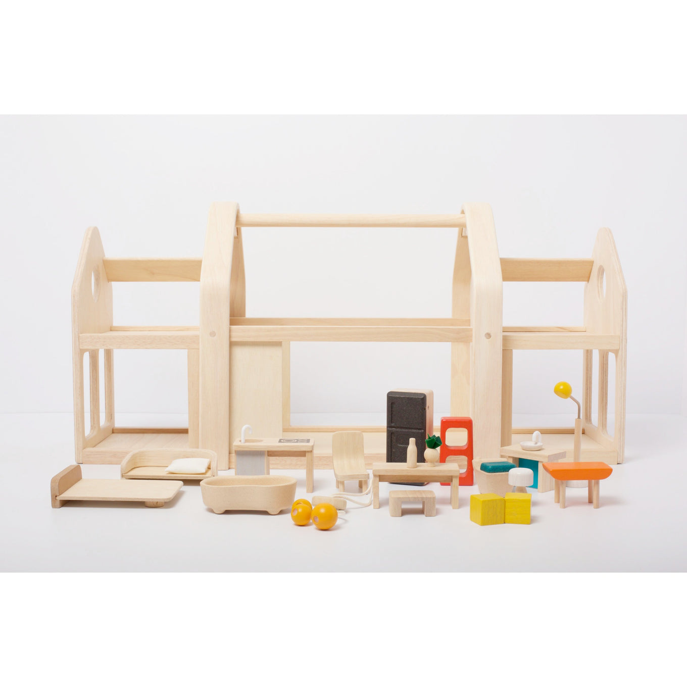 doll house with slide