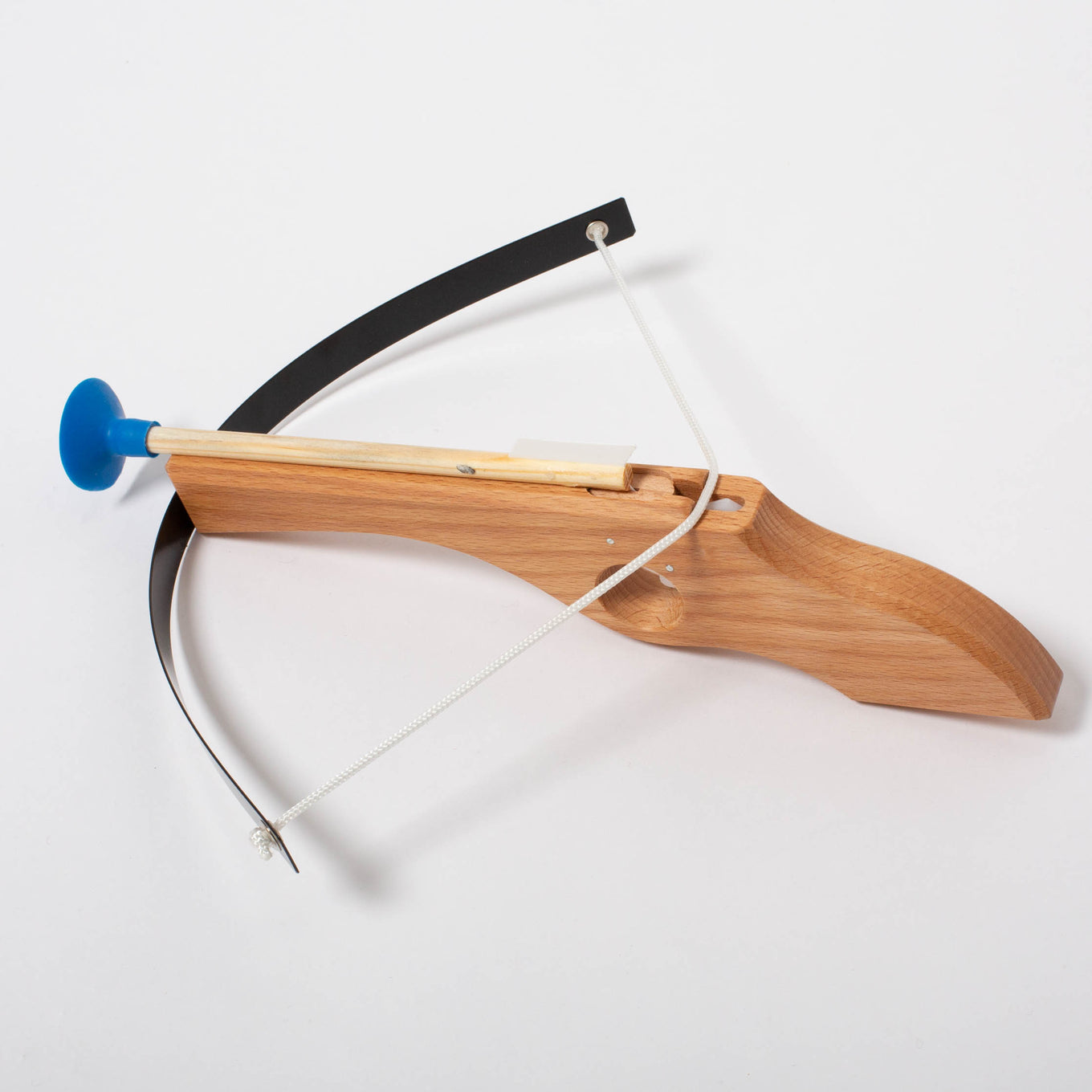 bow and arrow made out of wood