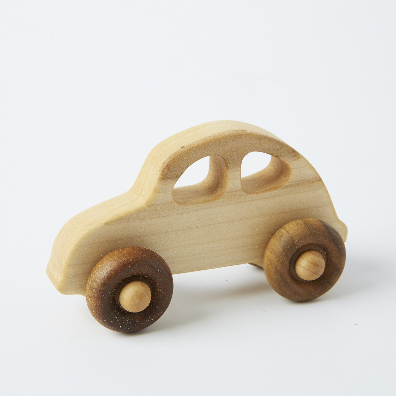 the wooden car
