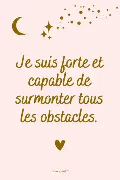 Affirmation positive du mois de juillet 15
