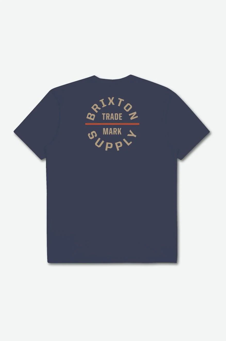 Brixton Oath V Short Sleeve Standard Tee - Final Sale