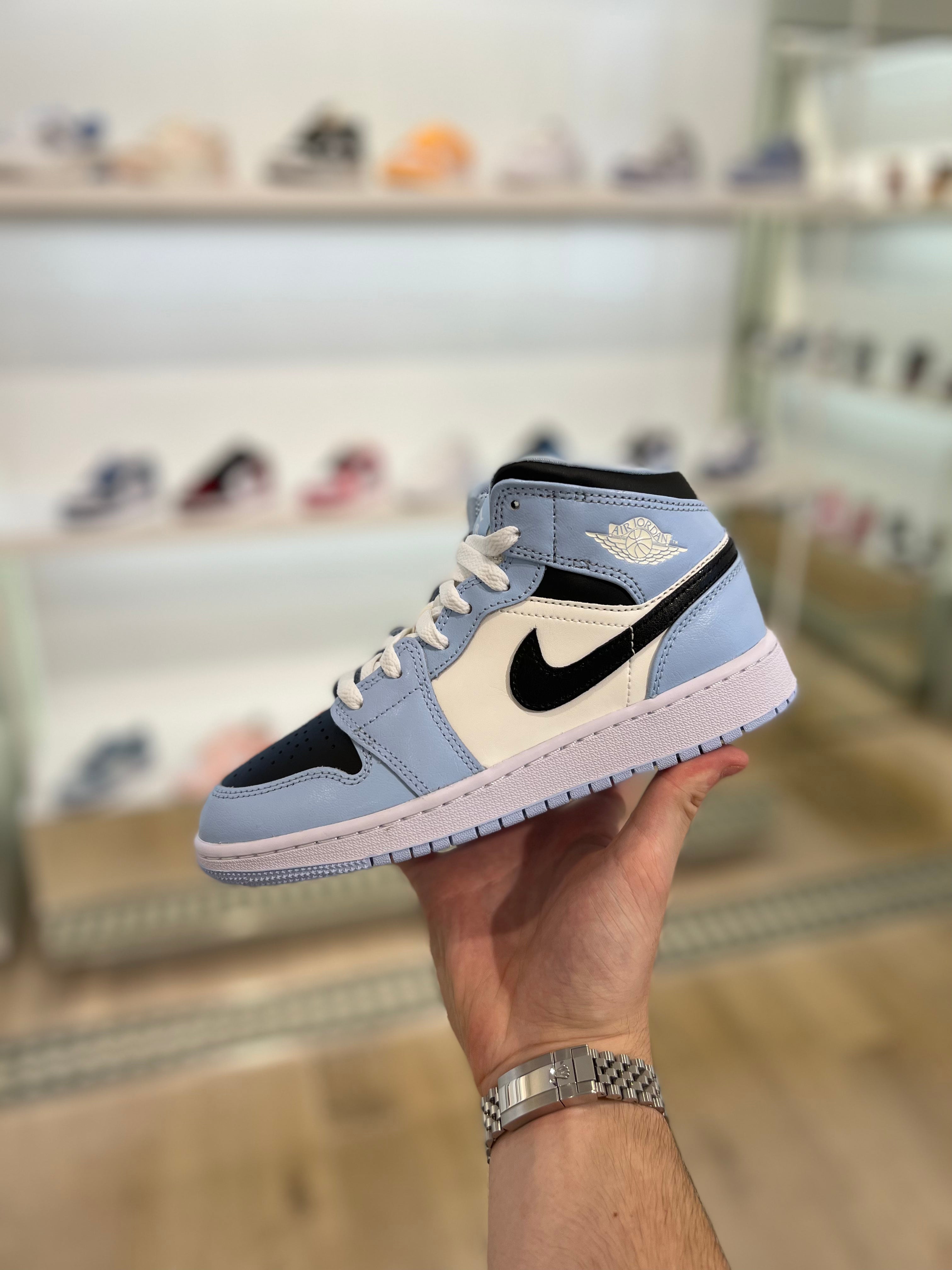 jordan 1 mid ice blue