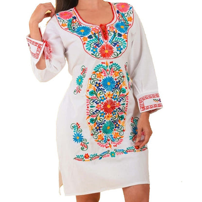 Mexican Embroidered Dress NA-TM-77389