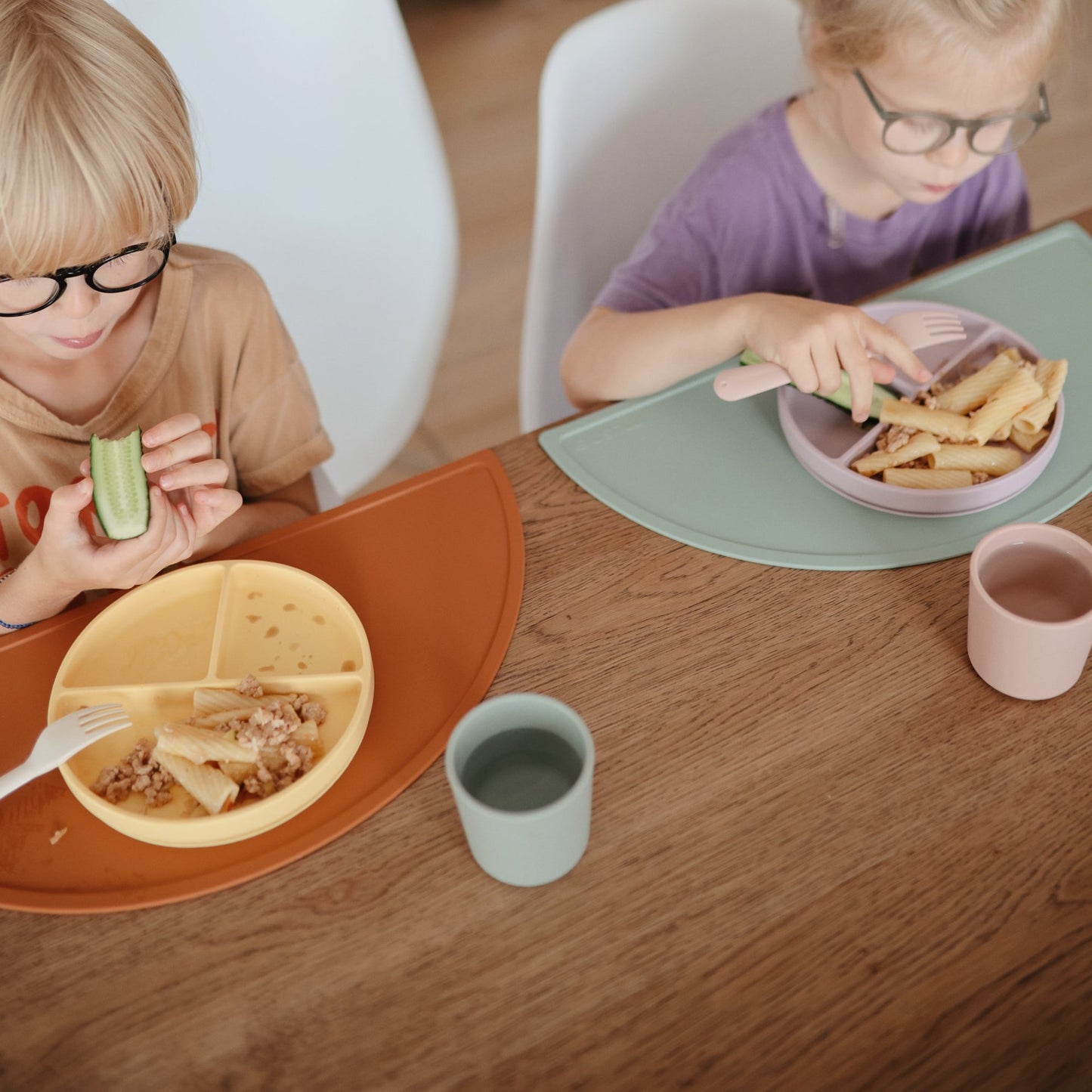 Mushie  Baby Feeding Spoons – Stacking Cups