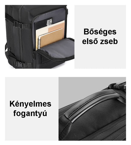 Kingsons Expanda bővíthető laptop hátizsák