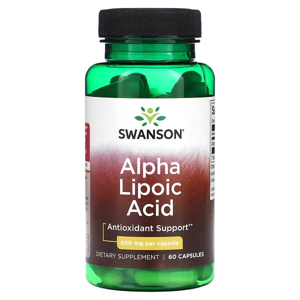 Se Alpha Lipoic Acid 600 mg 60 stk. hos Altideals