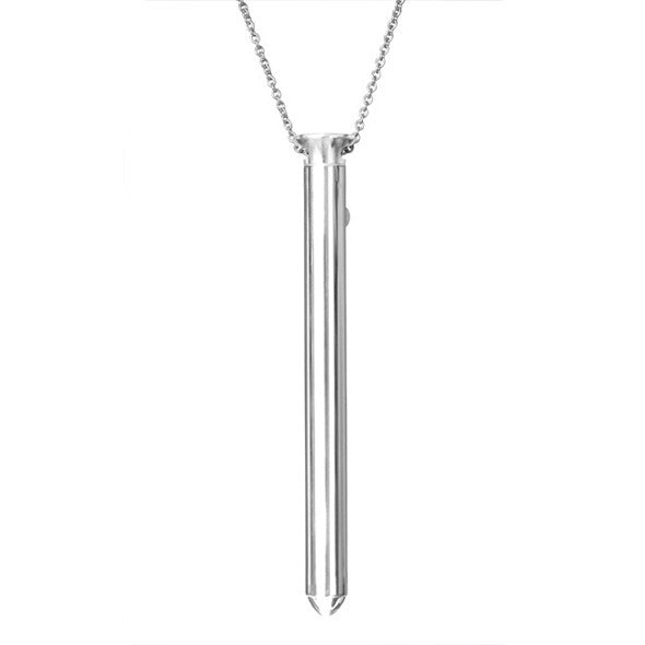 #2 - Crave erotisk halssmykke - Vesper vibrator necklace silver