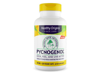Billede af Healthy Origins Pycnogenol 100 mg 120 Veggie Capsules