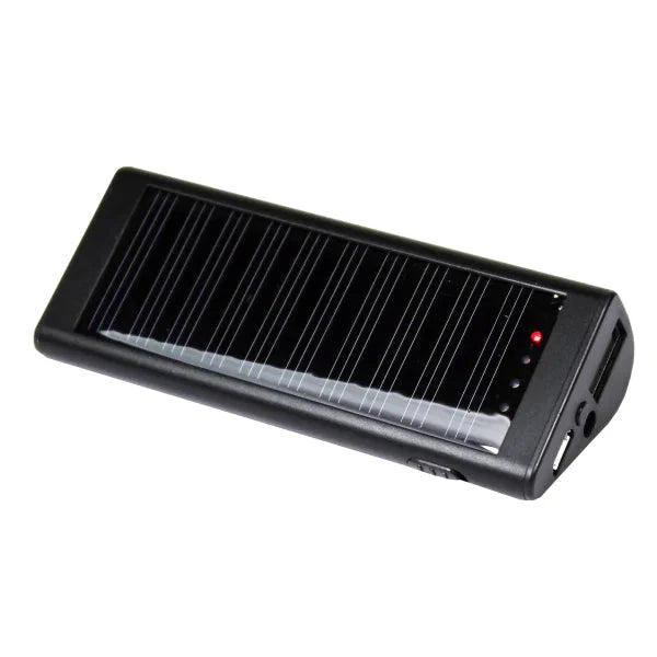 PowerPlus Zebra 2000 mAh powerbank med solcelle opladning