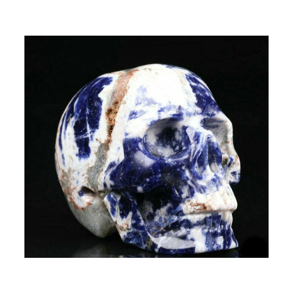 Billede af Blue and creme Sodalite memento mori