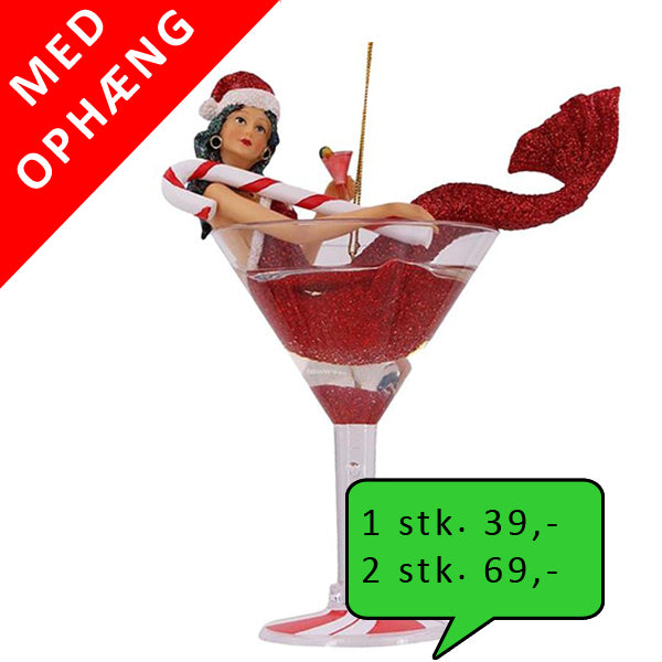 Se Smuk havfrue som sidder i cocktailglas hos Altideals