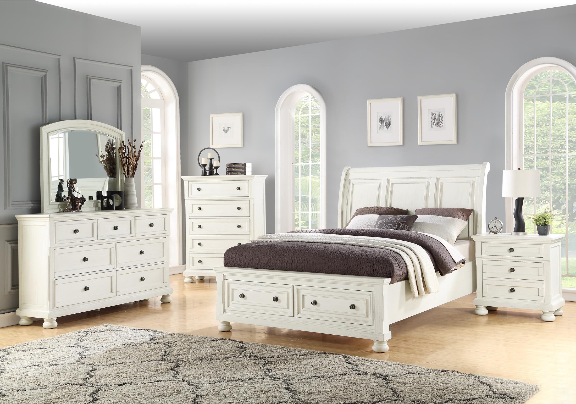 Kingsley Bedroom Storage Set with Three Pieces