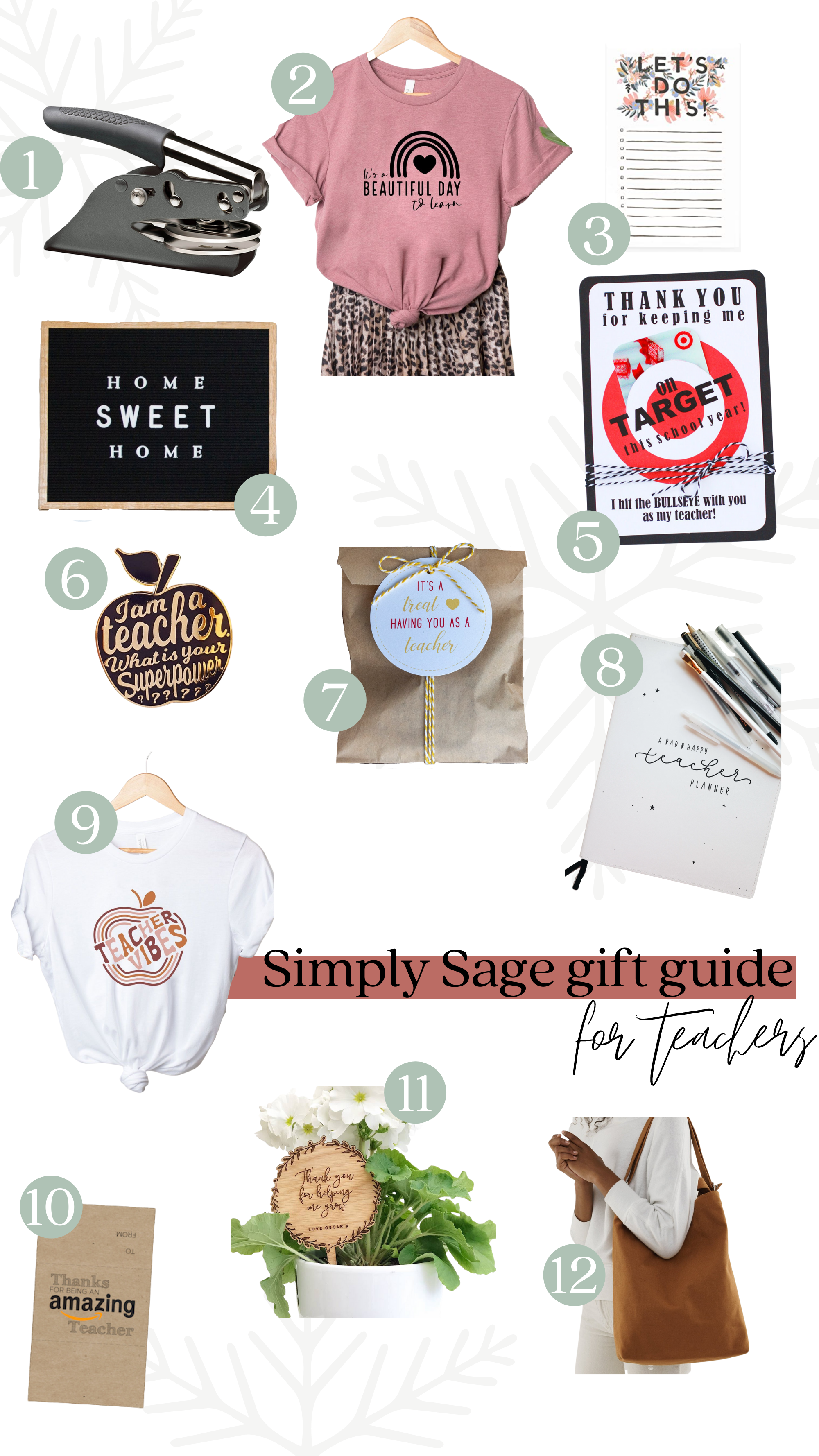 Inspired By…Very Merry Gift Guide: For The Teachers – Inspired By…