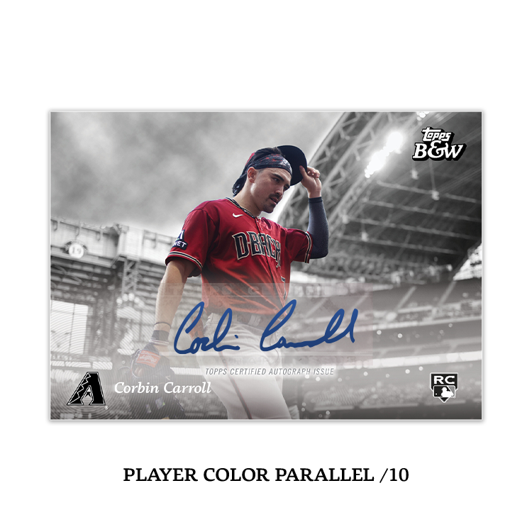 NEW RELEASE 2024 Topps Black & White Baseball 1 Autograph