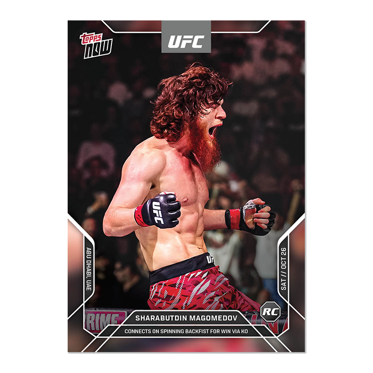 Sharabutdin Magomedov - 2024 UFC Topps NOW® Card 29