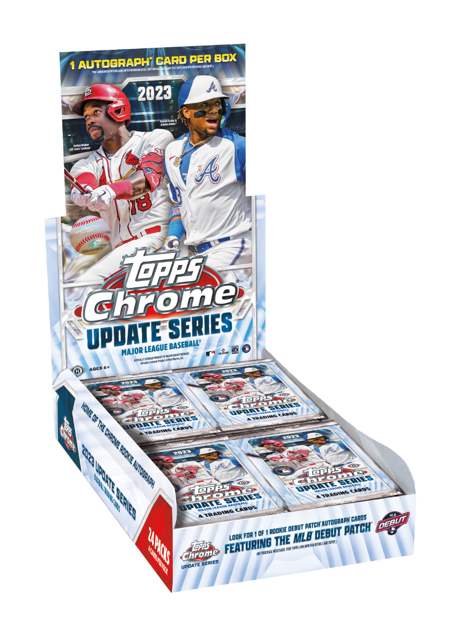 2023 Topps Chrome Update Series MLB Baseball Blaster Box