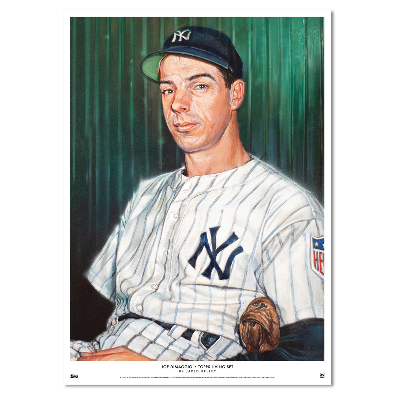 Topps Living Set Fine Art Print #832 - Joe DiMaggio