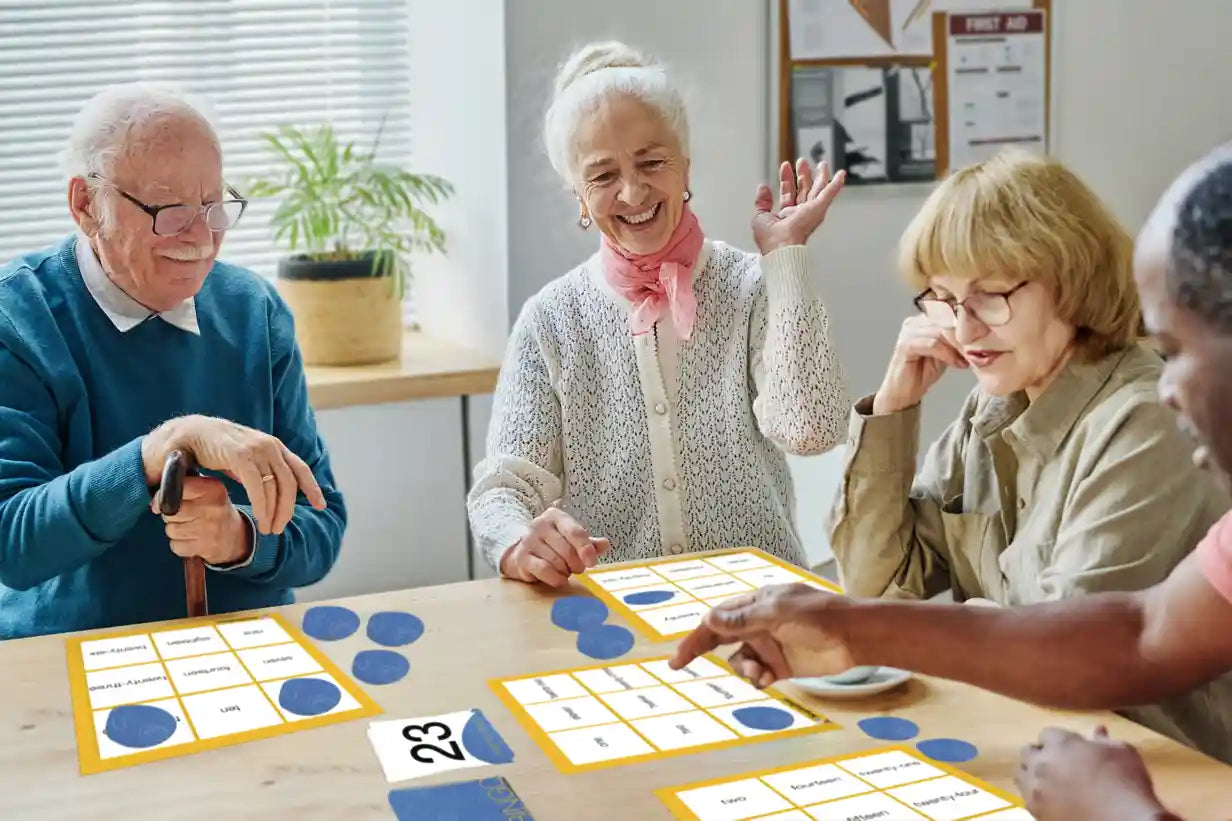 easy bingo small group activity for seniors