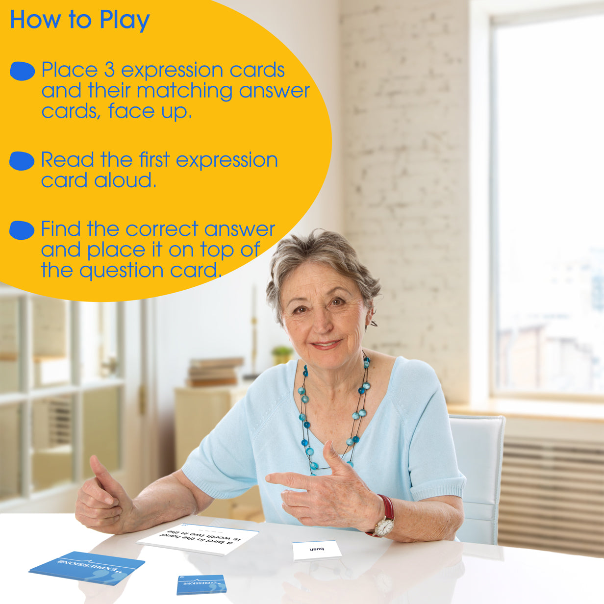 how to play expressions for dementia