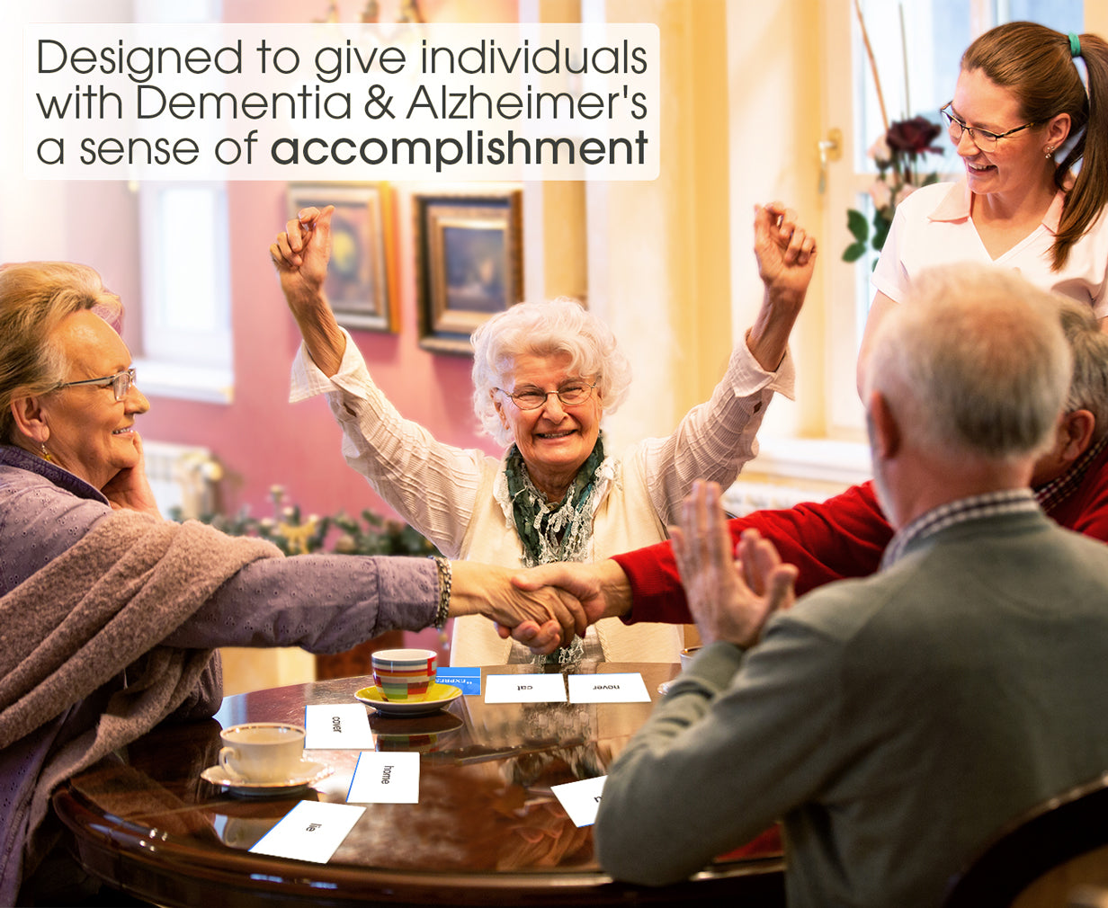 gives people with dementia and Alzheimer's a sense of accomplishment